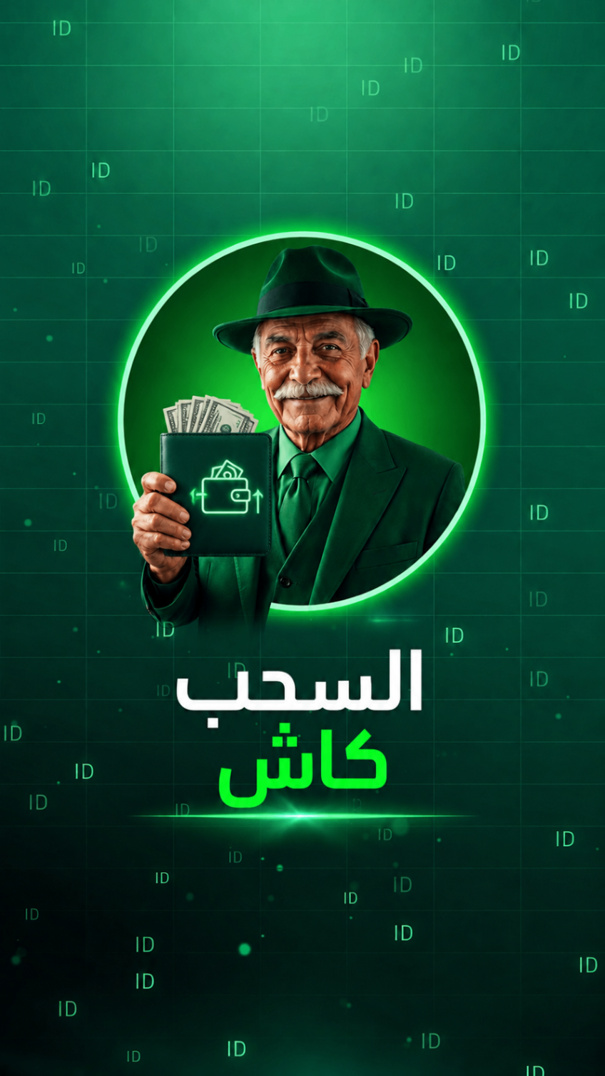 شرح مصوّر للإيداع والسحب
